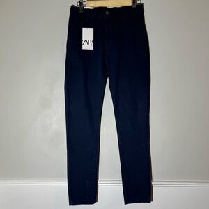 ZARA Dark Blue Skinny Fit Pant Size 36 - 29 US / 36 EUR / 29 UK NWT
